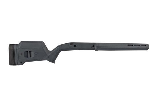 Magpul Hunter 700 stock for the long action Remington 700 rifles is a right-handed solution in grey